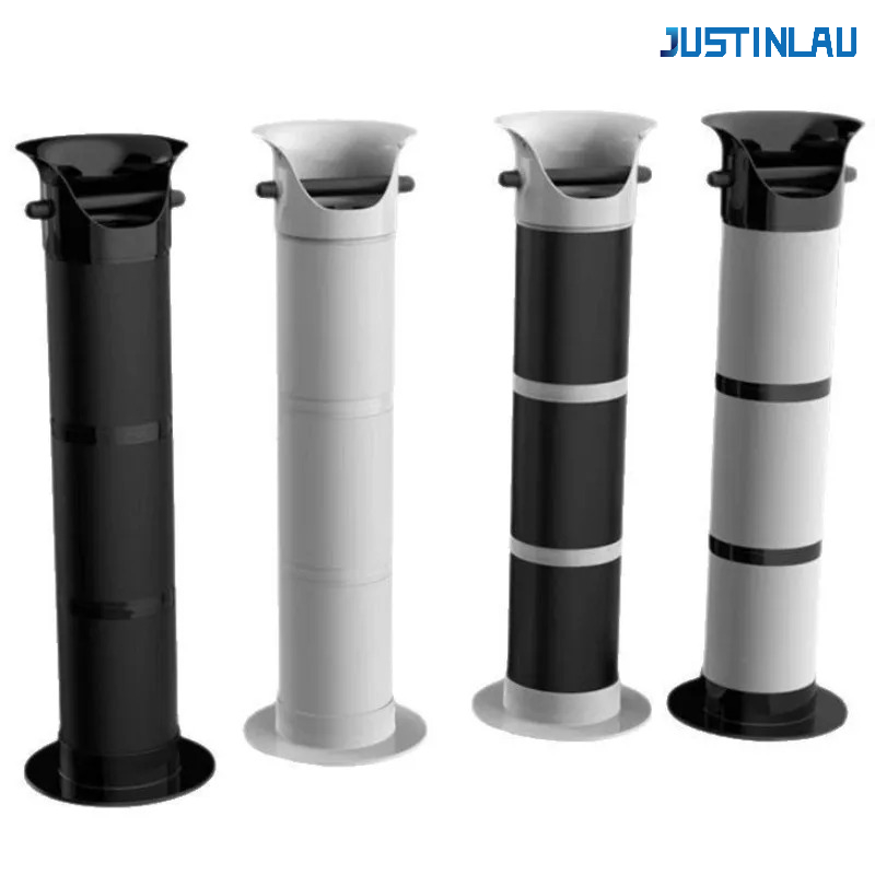 Coffee Knock Box - JUSTINLAU Recipiente Vertical de Grande Capacidade