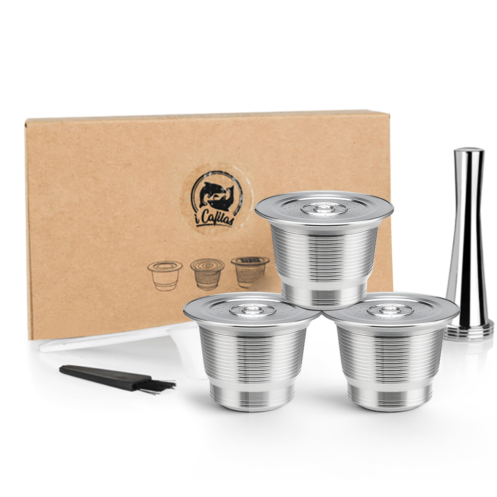 Quality Coffee Equipment - Cápsula de café reutilizável Nespresso, filtros
