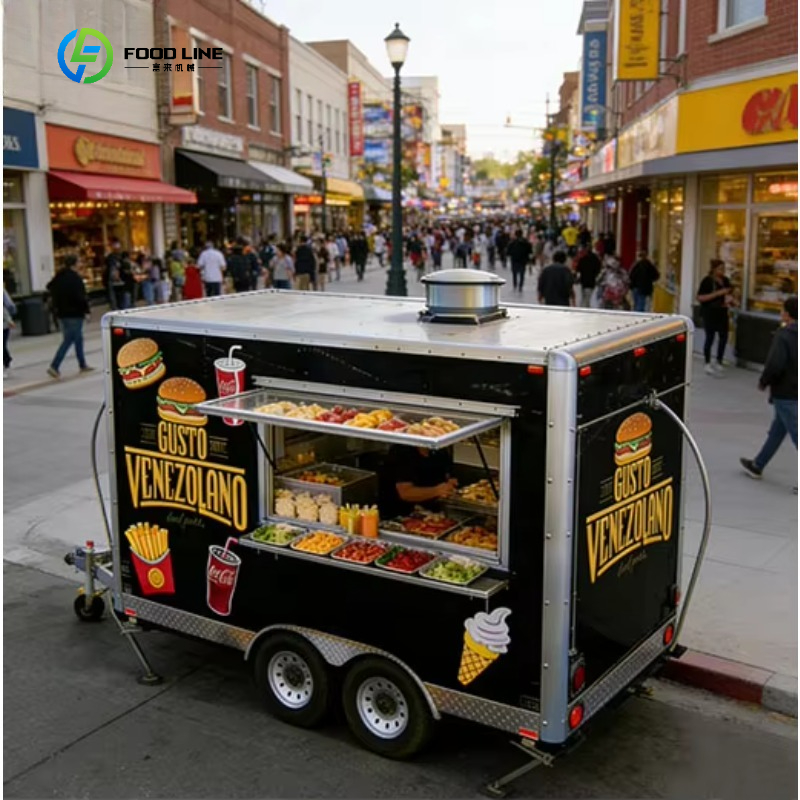 Mobile Coffee Van Equipment - Equipamento de Restaurante em Forma de