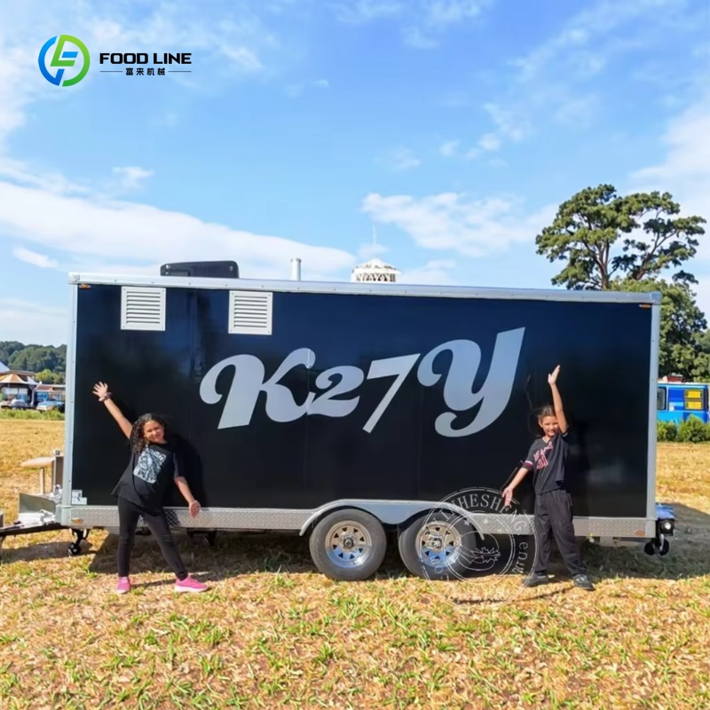 Mobile Coffee Van Equipment - Novo móvel reboque de café carrinhos