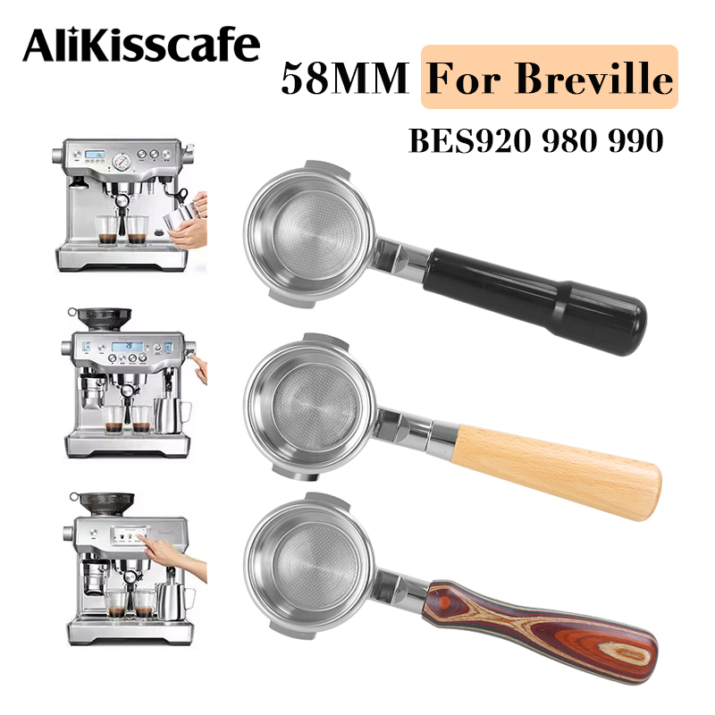 Coffee Equipment Tools - Bottomless Portafilter para Breville, Acessórios para