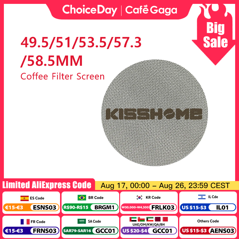 Puck Screen Mesh - Kisshome tela de disco de café