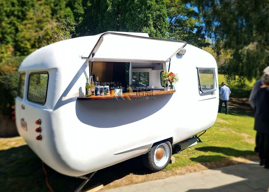 Mobile Coffee Van Equipment - Carrinho de venda de bar de