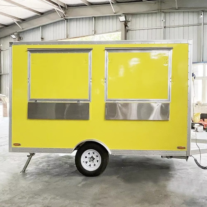 Mobile Coffee Van Equipment - Carrinho de Comida Rápida Móvel Totalmente