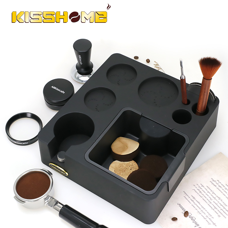 Coffee Knock Box - Estação de compactação de café expresso