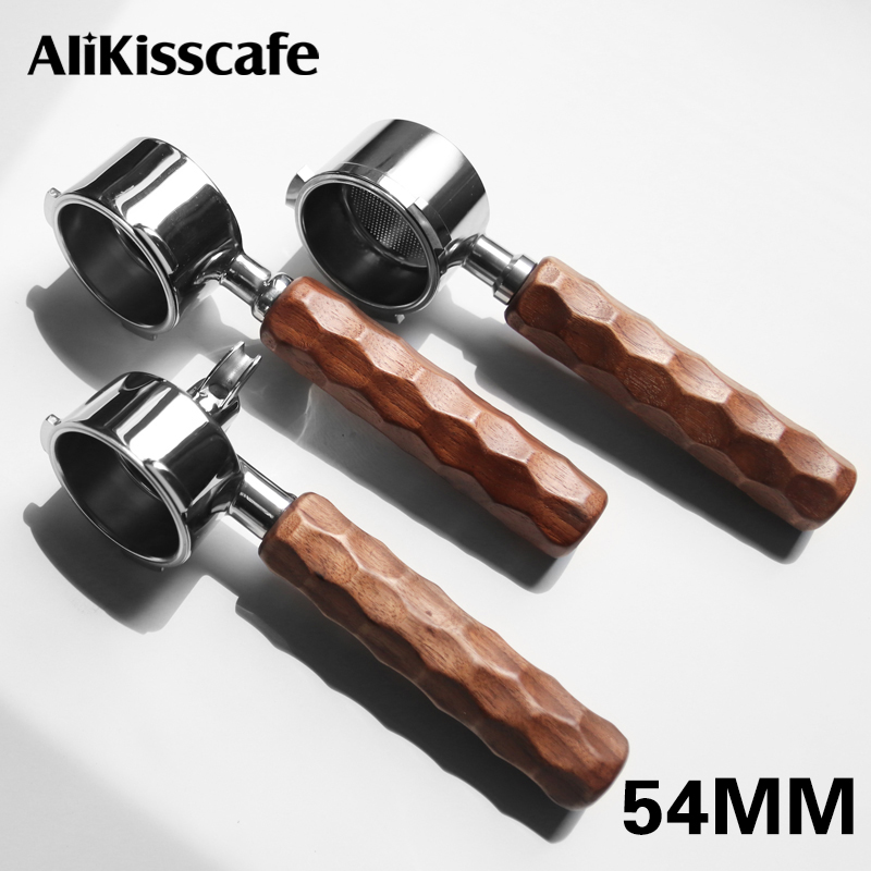 Coffee Equipment Tools - Portafilter sem fundo de café 54mm,