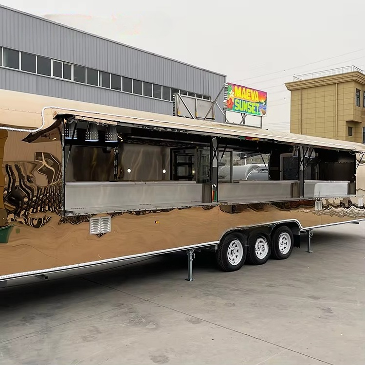 Trailer de Catering Móvel Pers - Mobile Coffee Van Equipment avaliação e preço