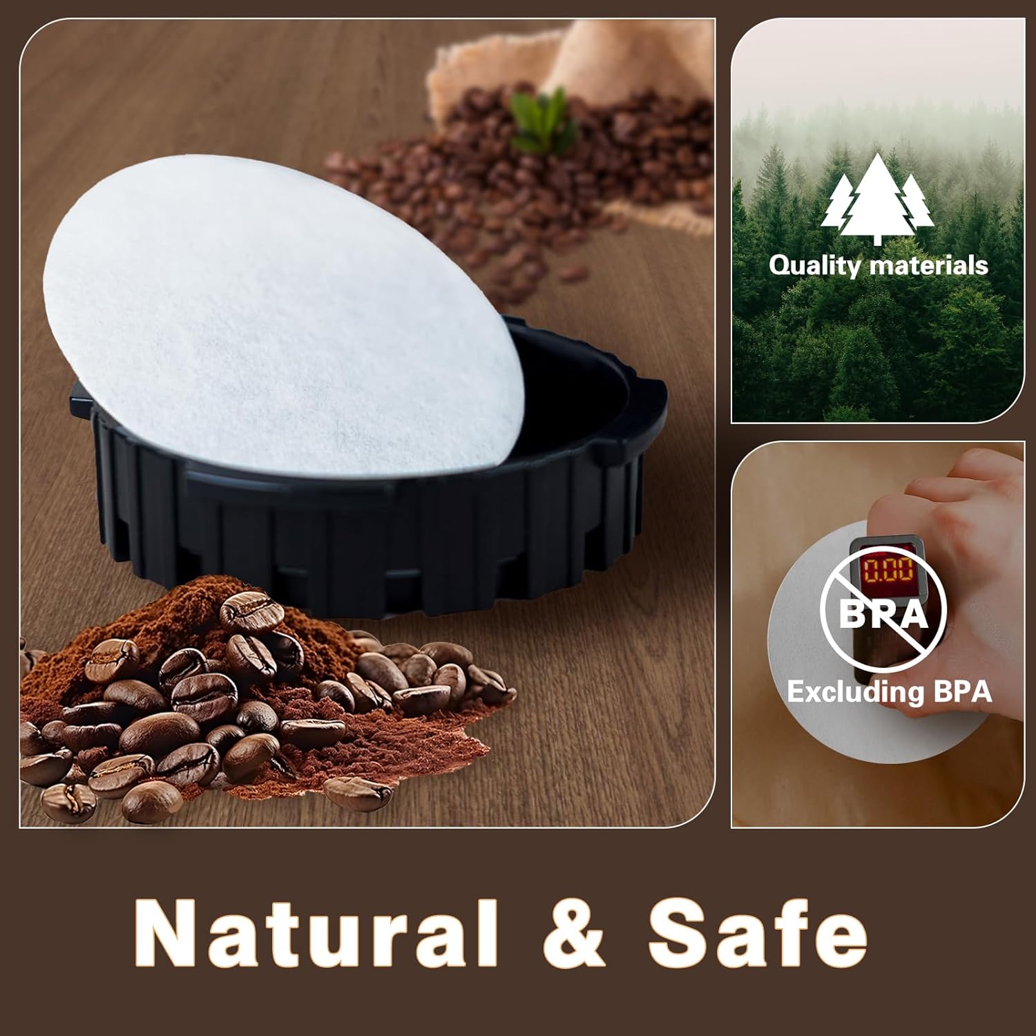Filtros de café redondos, comp - Quality Coffee Equipment avaliação e preço