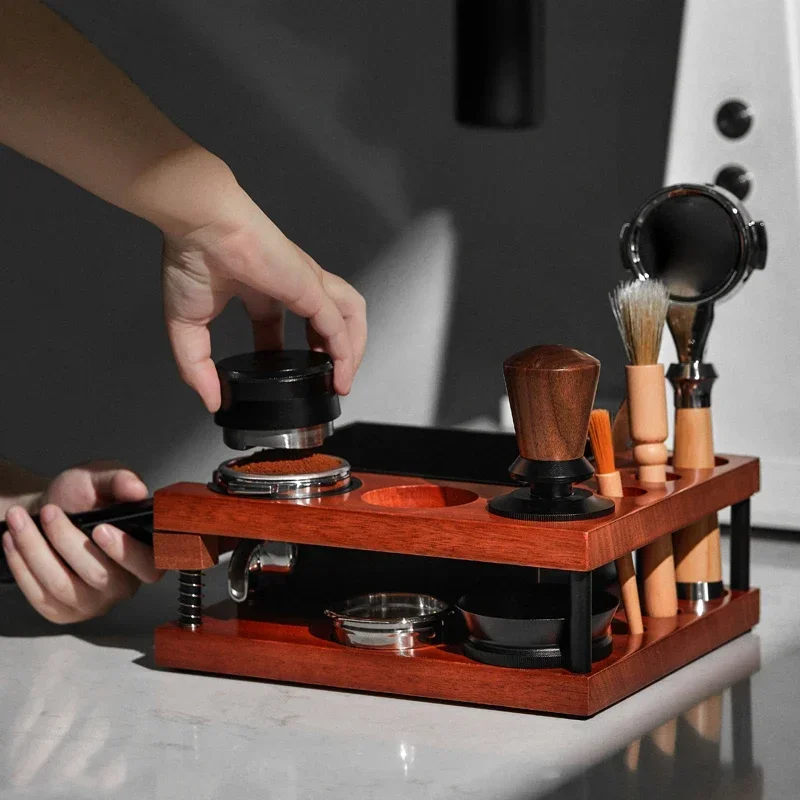 Suporte de adulteração de café - Coffee Knock Box avaliação e preço