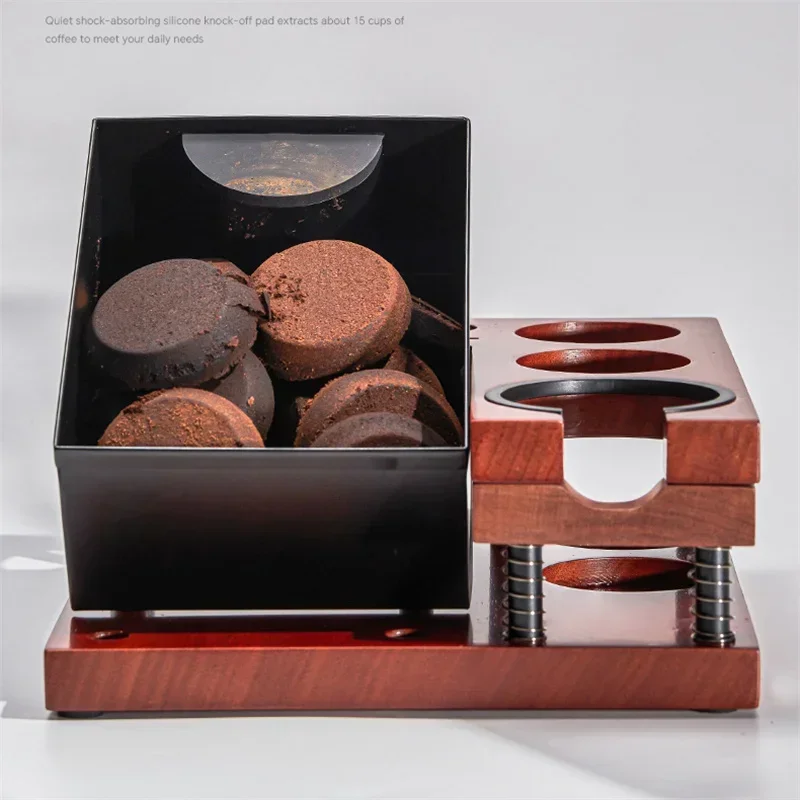Suporte de adulteração de café - Coffee Knock Box avaliação e preço