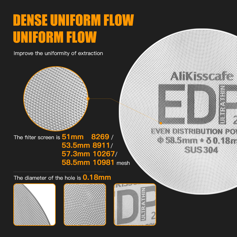 Alikisscafe novo 0.18mm tela d - Puck Screen Mesh avaliação e preço