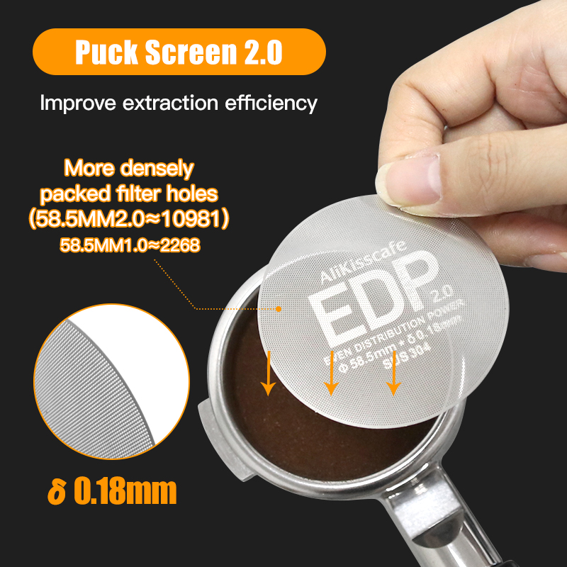 Alikisscafe novo 0.18mm tela d - Puck Screen Mesh avaliação e preço