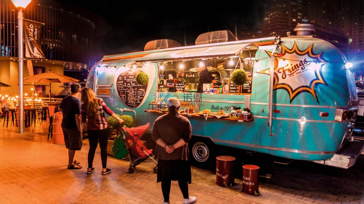 Carrinho de venda de bar de ca - Mobile Coffee Van Equipment avaliação e preço