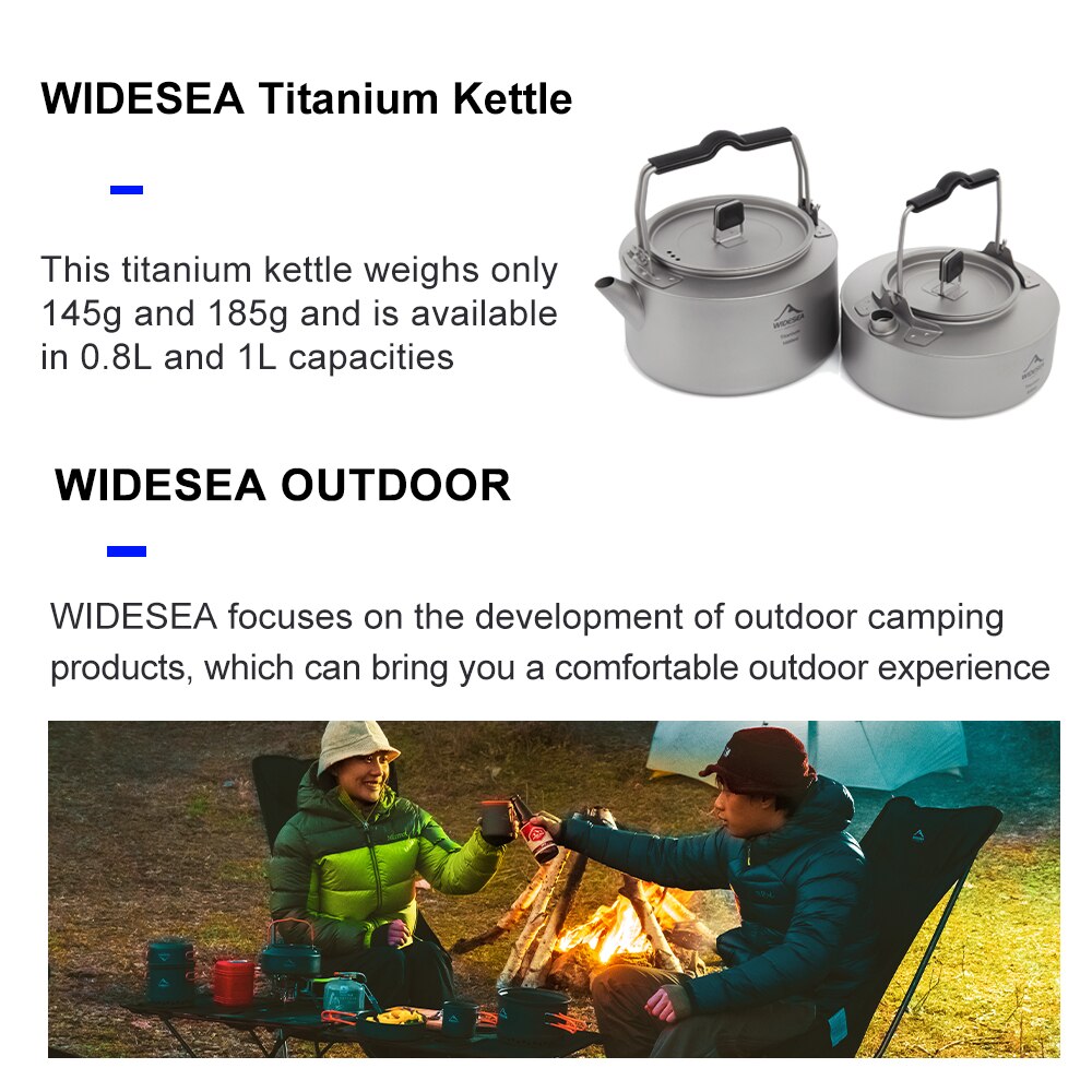 Widesea acampamento chaleira d - Coffee Equipment And Supplies avaliação e preço