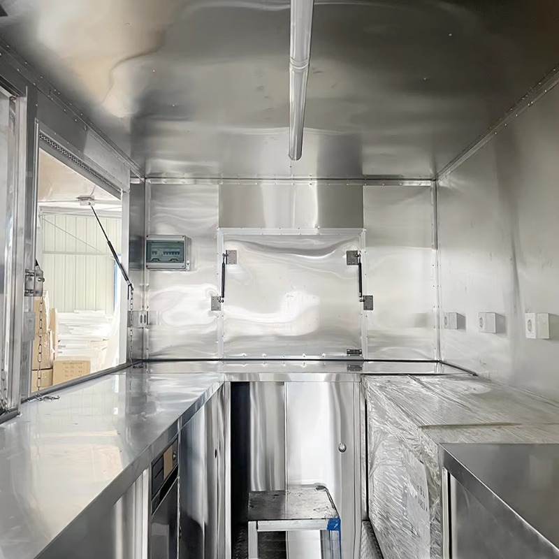 Carrinho de Comida Rápida Móve - Mobile Coffee Van Equipment avaliação e preço