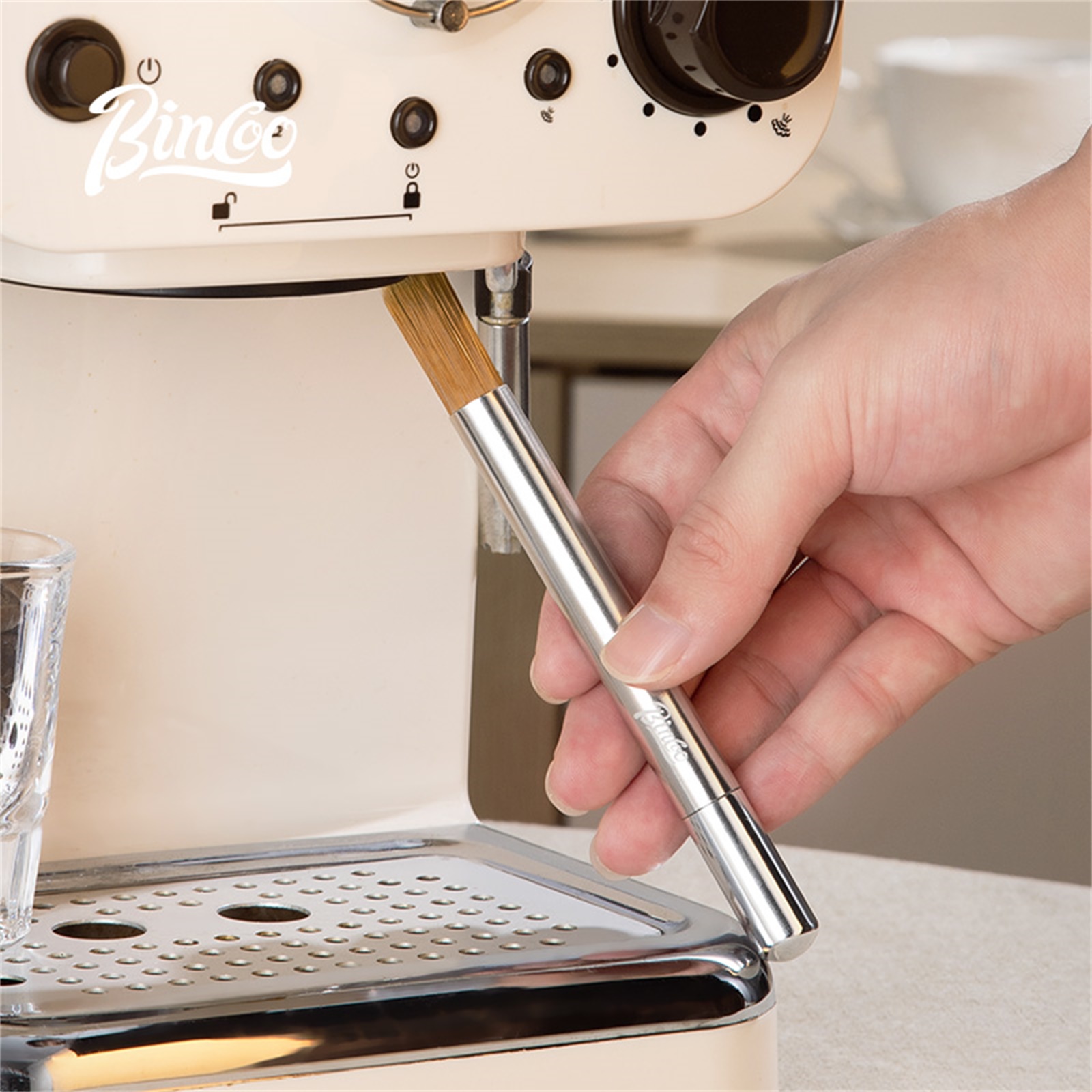Escova de café Bincoo, moedor  - Coffee Equipment Cleaning Powder avaliação e preço