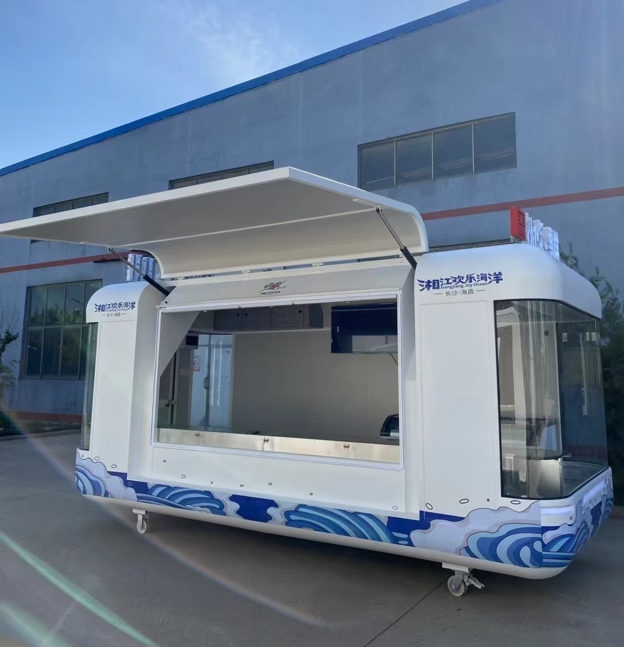 Carrinho de Comida Padrão Come - Mobile Coffee Van Equipment avaliação e preço