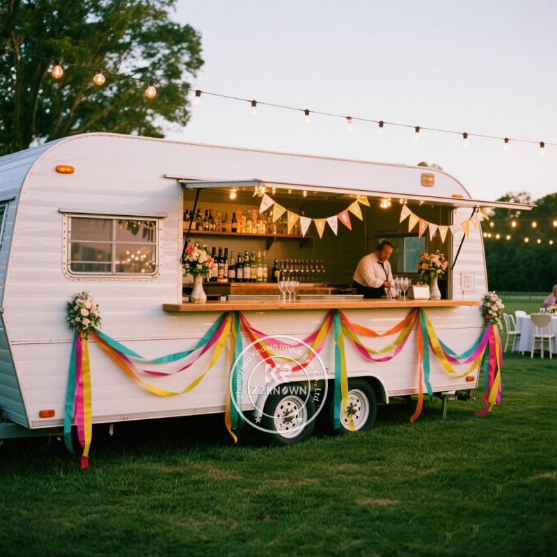 Carrinho de Comida Padrão Come - Mobile Coffee Van Equipment avaliação e preço