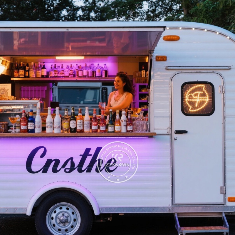 Carrinho de Comida Padrão Come - Mobile Coffee Van Equipment avaliação e preço