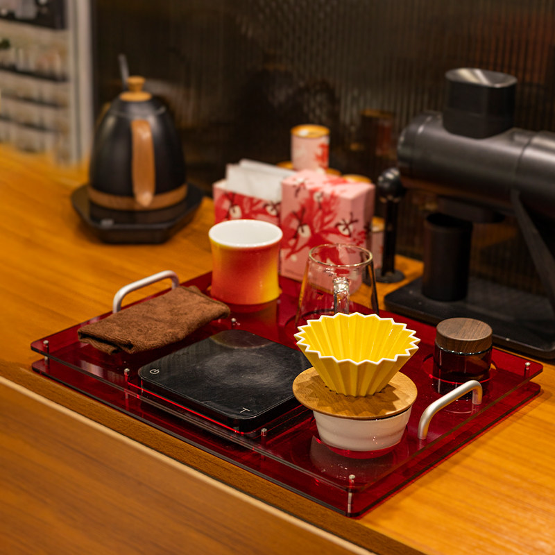 Bandeja de acrílico para café, - Coffee Equipment And Supplies avaliação e preço
