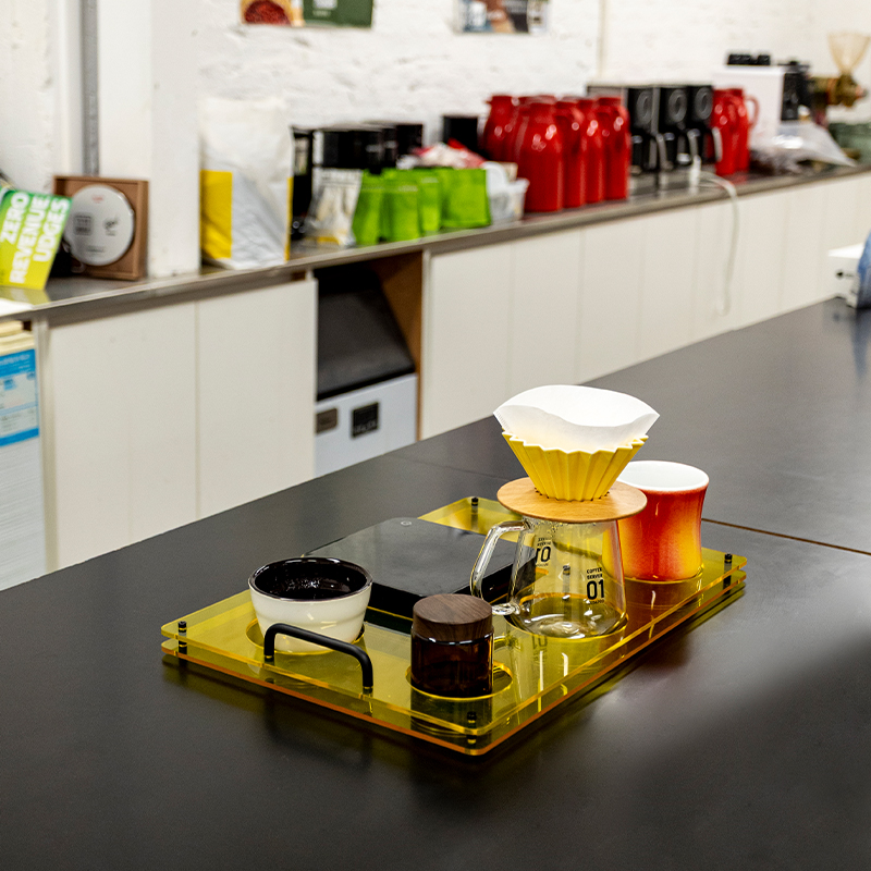 Bandeja de acrílico para café, - Coffee Equipment And Supplies avaliação e preço