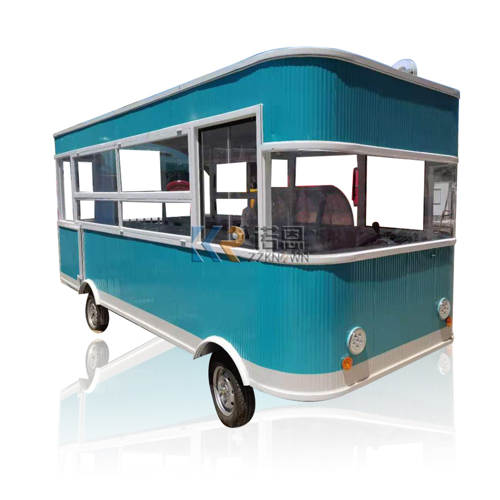 Em estoque 5m caminhão de comi - Mobile Coffee Van Equipment avaliação e preço